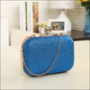 Momentum med Glamour - Glittrande Clutch - Blå