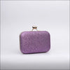 Momentum med Glamour - Glittrande Clutch - Ljuslila