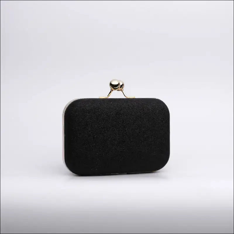 Momentum med Glamour - Glittrande Clutch - Svart