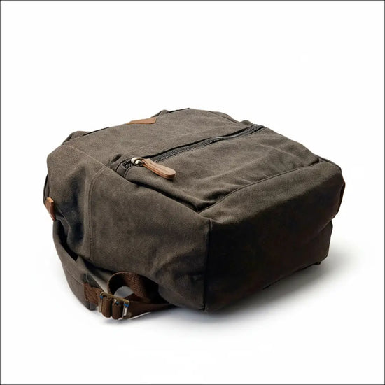 Travel Computer Bag – Hållbara Canvasryggsäckar med Dubbla Handtag - Gray - Ryggsäckar