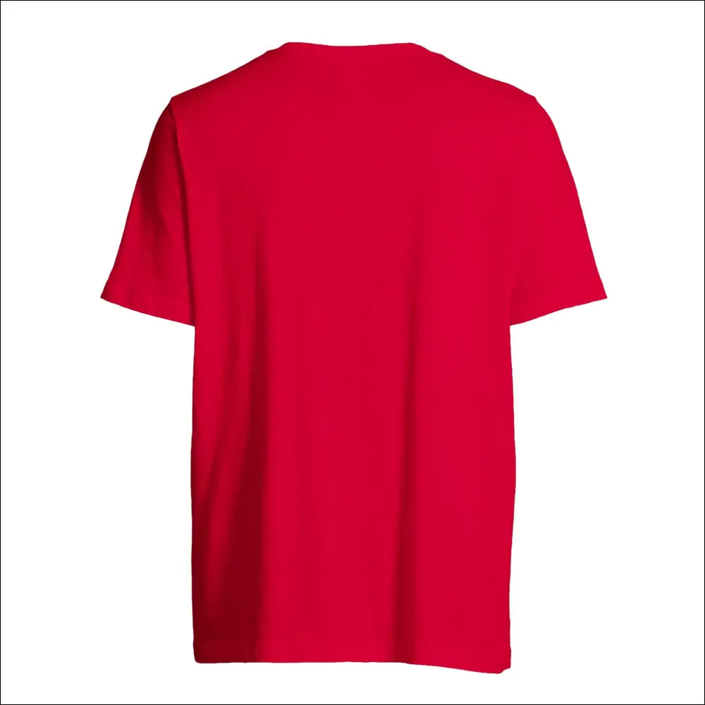 Guess Who - Maskerad T-shirt med Djävulsmask och Optisk Illusion - Print Material