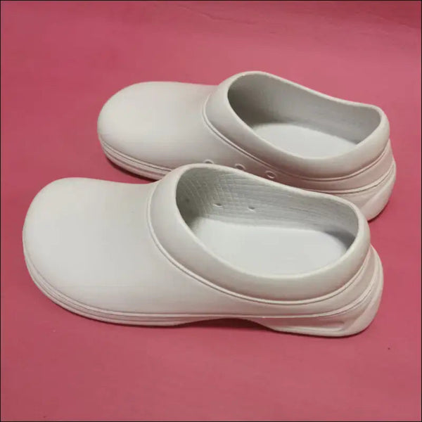 Slip-on Kockskor – Stabilitet och Stil i Köket - Vit / 36 - mutual