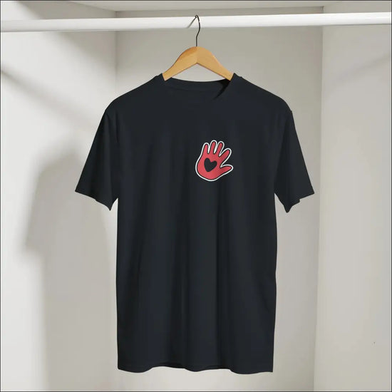 Handen på hjärtat: T-shirt för förtroende - Print Material