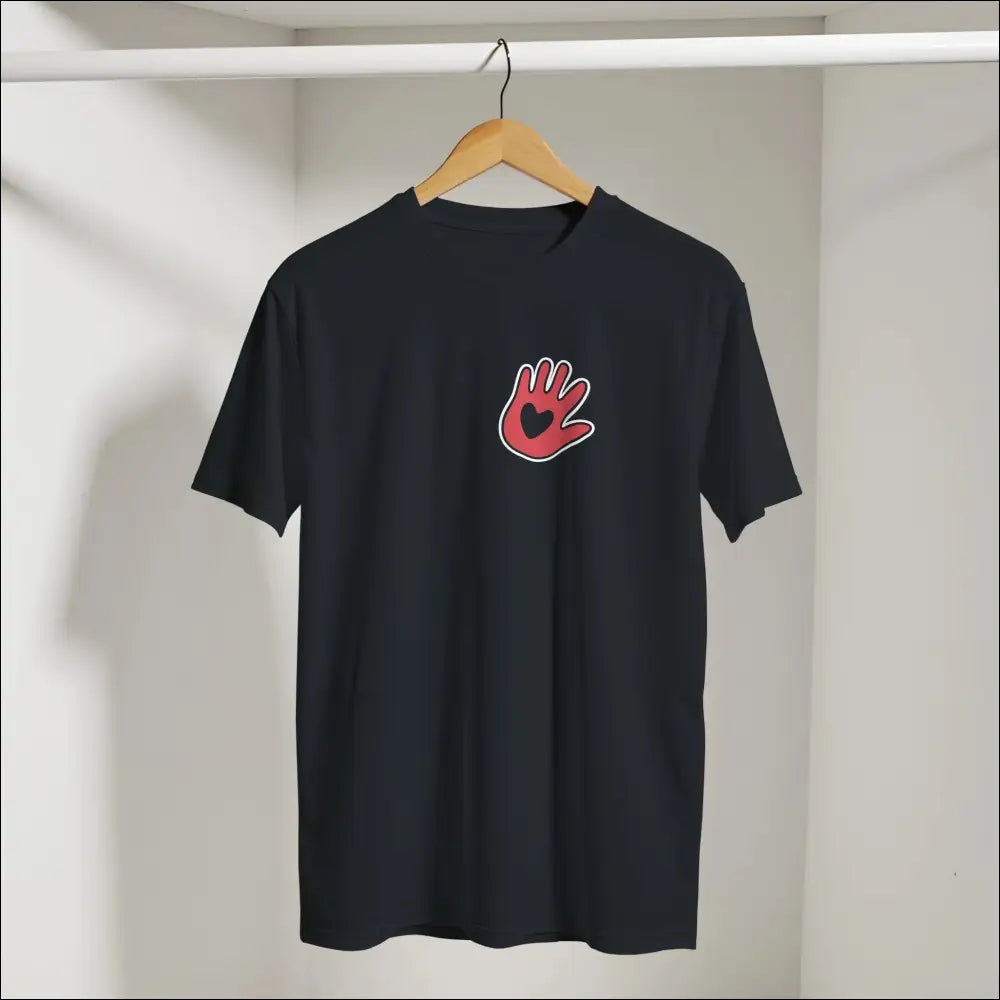 Handen på hjärtat: T-shirt för förtroende - Print Material