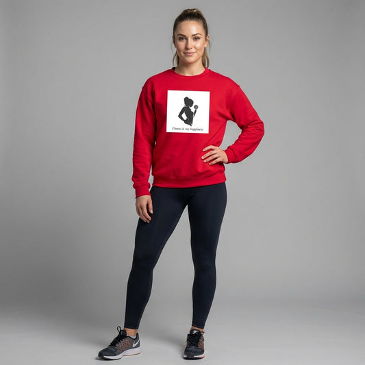 Fitnesströja med grafisk figur - Mälardalen träningskläder