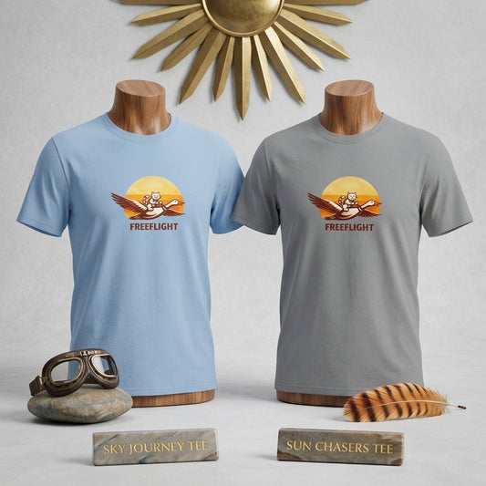 Flying Cat Tee – Journey to the Sun
