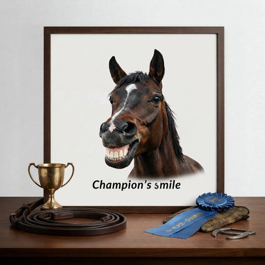 Champion’s Smile – Horse Portrait