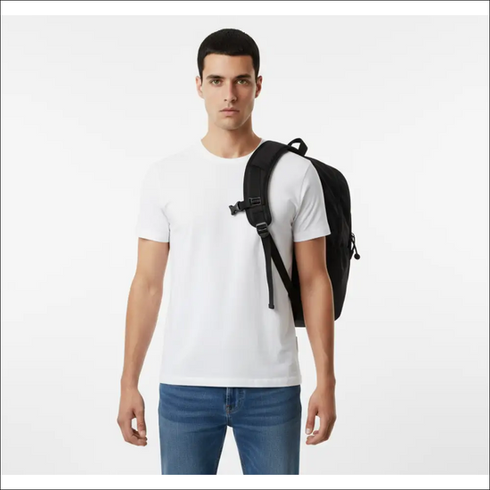 Liten Ryggsäck Vattenavvisande för Minidator och Skolmaterial - Svart / Ryggsäckar