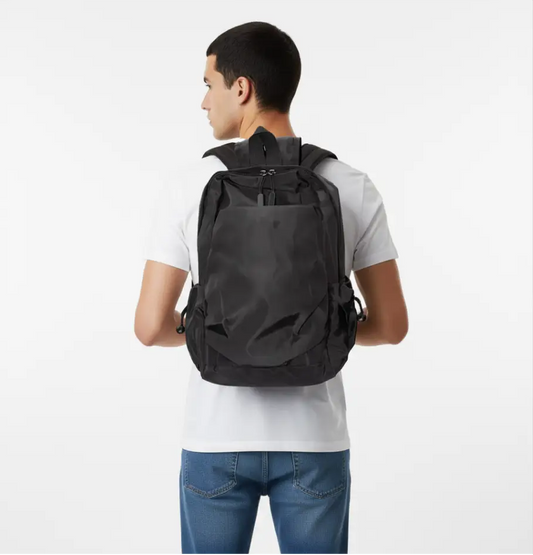 Liten Ryggsäck Vattenavvisande för Minidator och Skolmaterial - Svart / Medium - Ryggsäckar