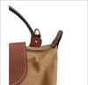 Longchamp Le Pliage Original Pochette Gul i nylon med handtag Sand / Mini single pack Design handväska