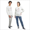 Love Drinks & Hearts Sweatshirt – Mysiga romantiska vibbar för alla
