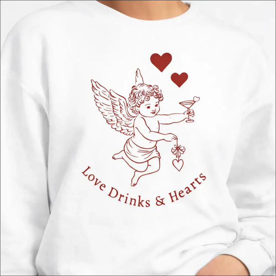 Cupidos kärleksdryck – Romantic Love Drinks Sweatshirt 