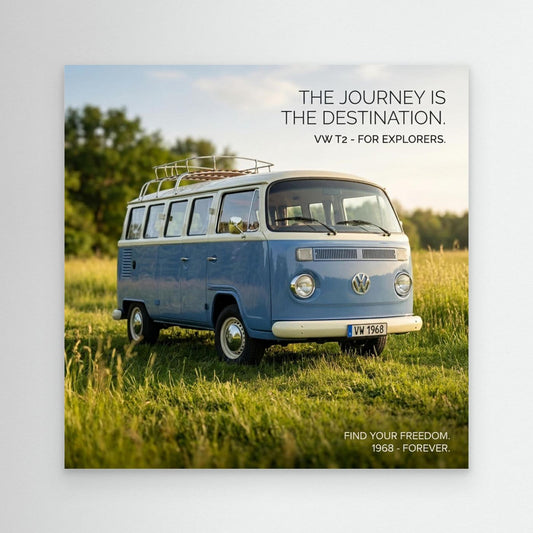 Classic VW T2 Canvas – The Destination