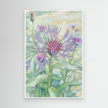 Scandinavien Wild Flower Canvas