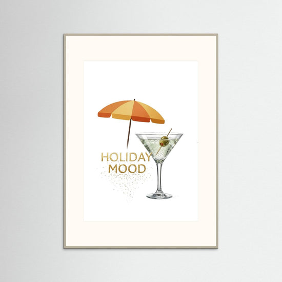 Summer Martini Under the Parasoll - Holiday Mood