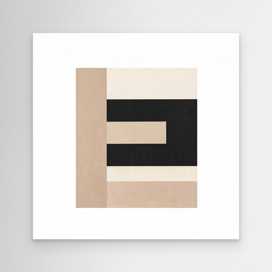 Bokstaven E: Stilfull Canvstavla