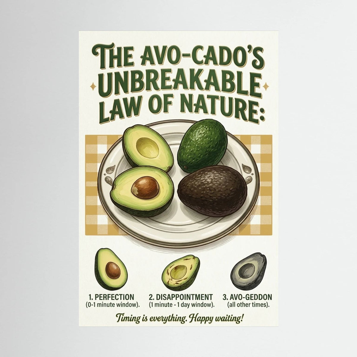 Ripening Avocados Art Print – Canvas Decor