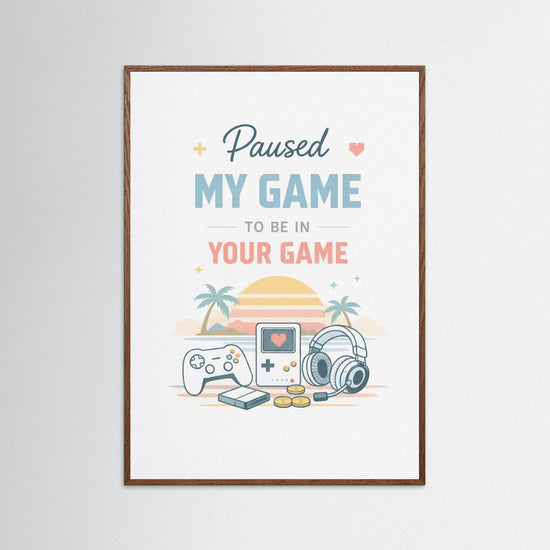 The Connection Poster – Paused My Game