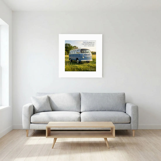 Classic VW T2 Poster – The Destination