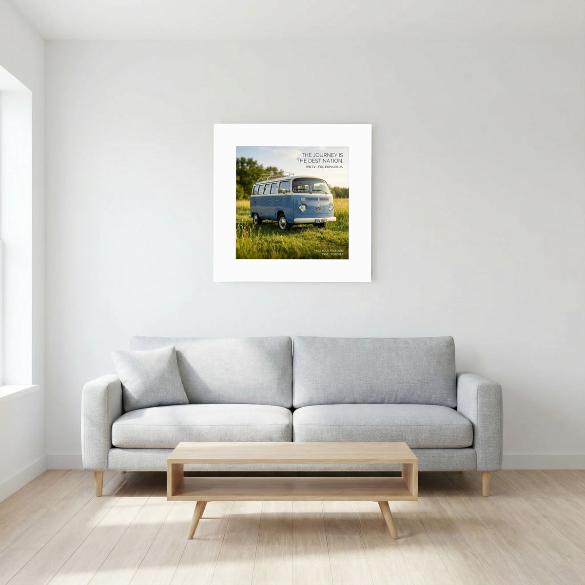 Classic VW T2 Poster – The Destination