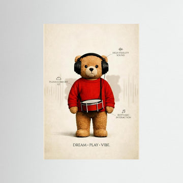 Drummer Teddy Poster