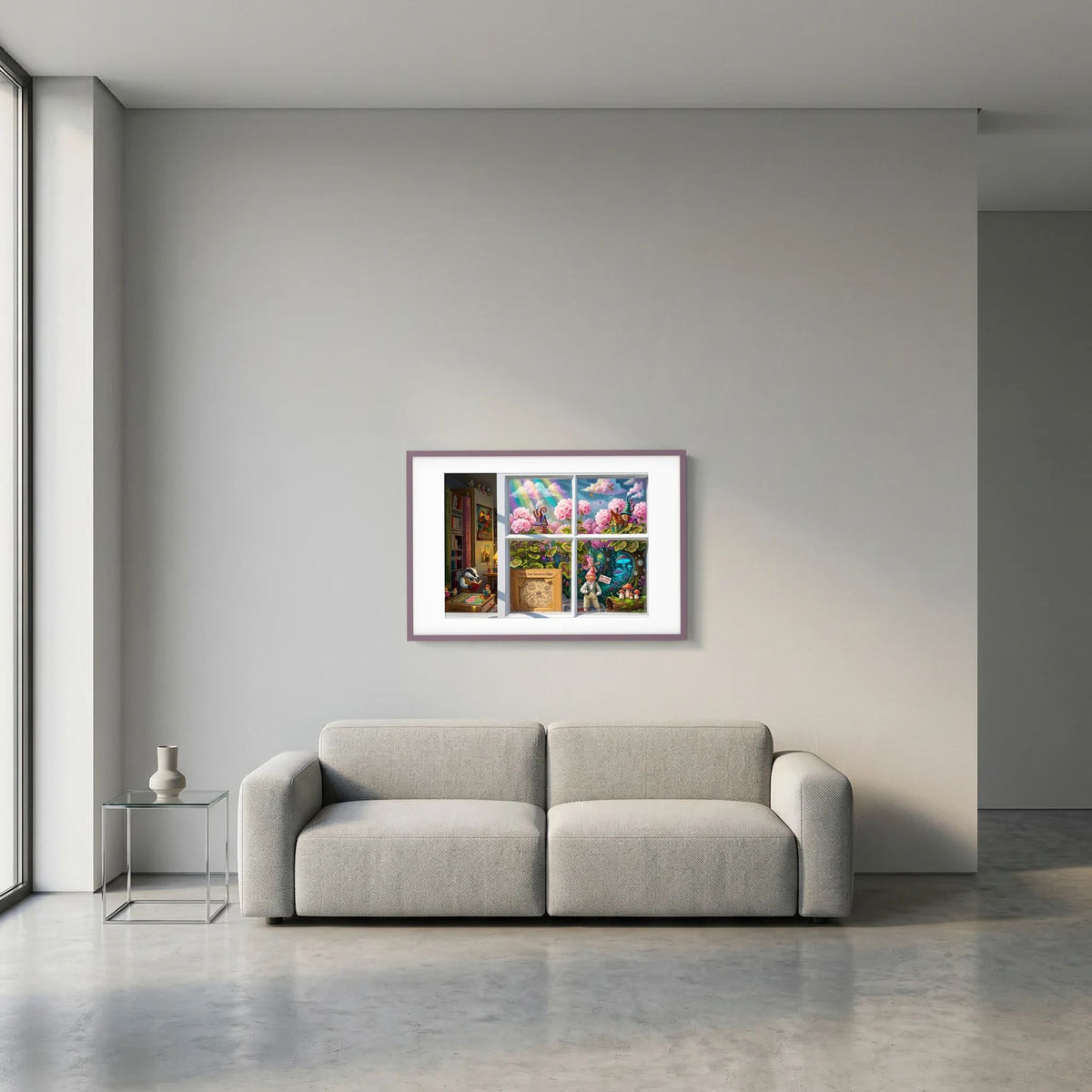 Gnome Home Nordic Whimsy Poster