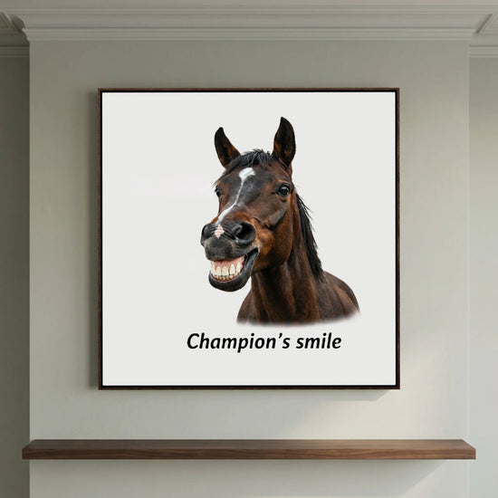 Champion’s Smile – Horse Portrait