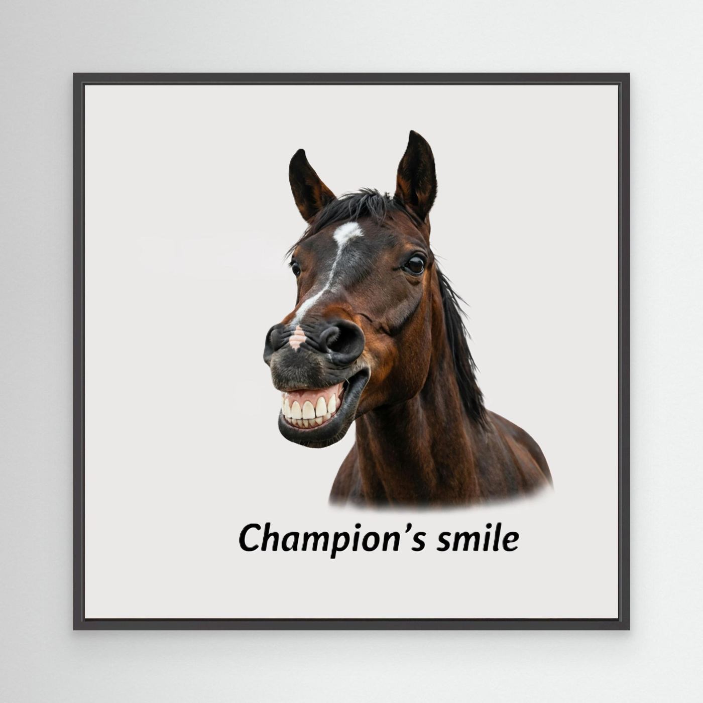Champion’s Smile – Horse Portrait