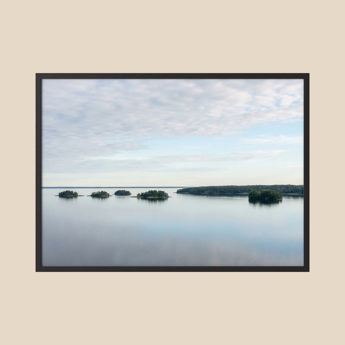 Silent Waters and Northern Islands Nature Poster
