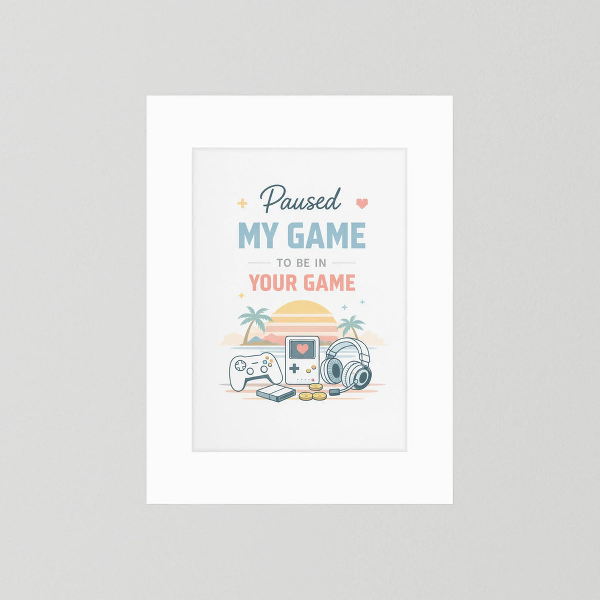 The Connection Poster – Paused My Game
