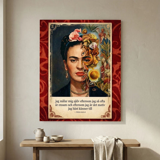 Frida Kahlo Porträtt: Inner Worlds | Konsttryck