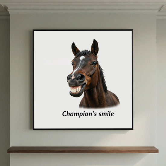 Champion’s Smile – Horse Portrait
