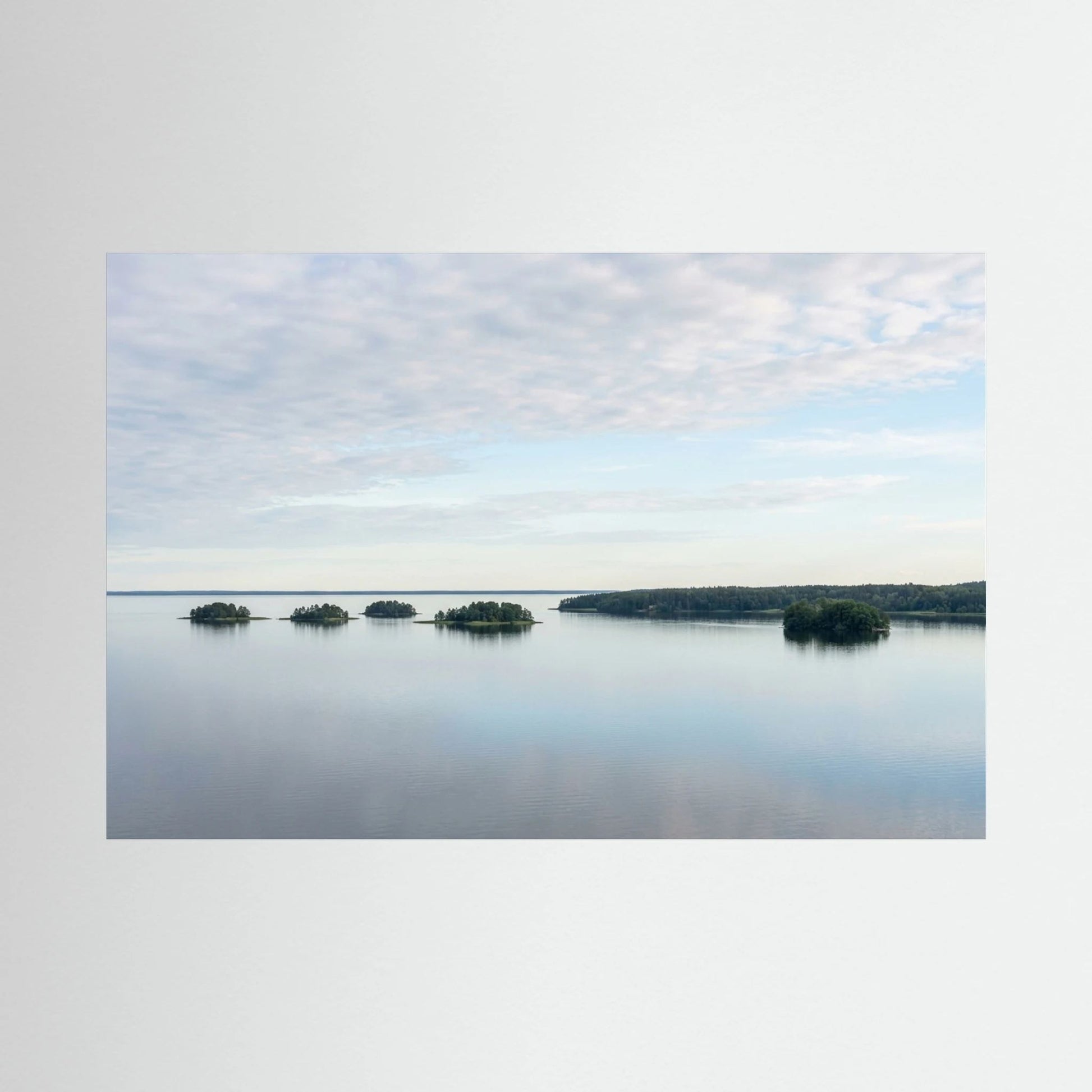 Silent Waters and Northern Islands Nature Poster