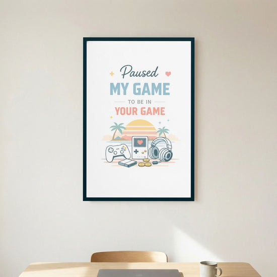 The Connection Poster – Paused My Game