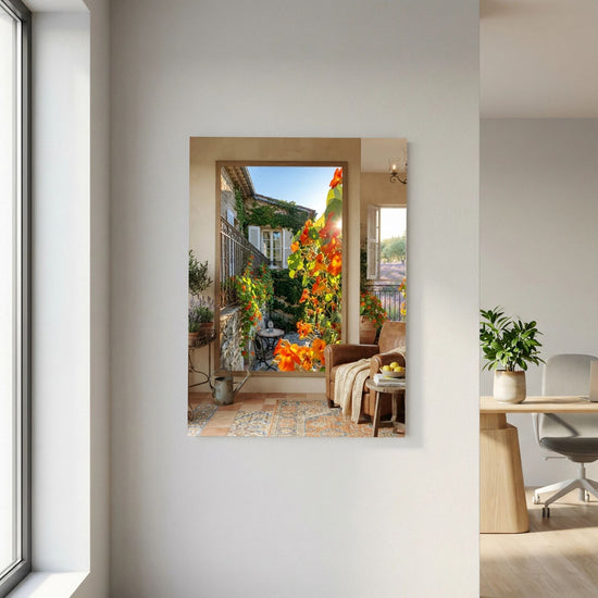 Artists Garden - Colorful Arcadian Art Poster
