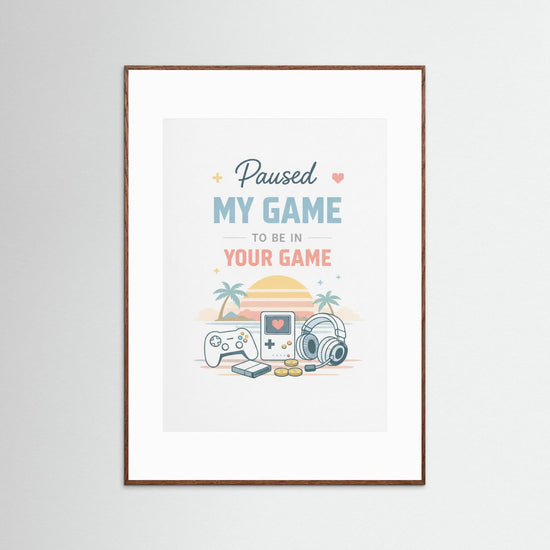 The Connection Poster – Paused My Game