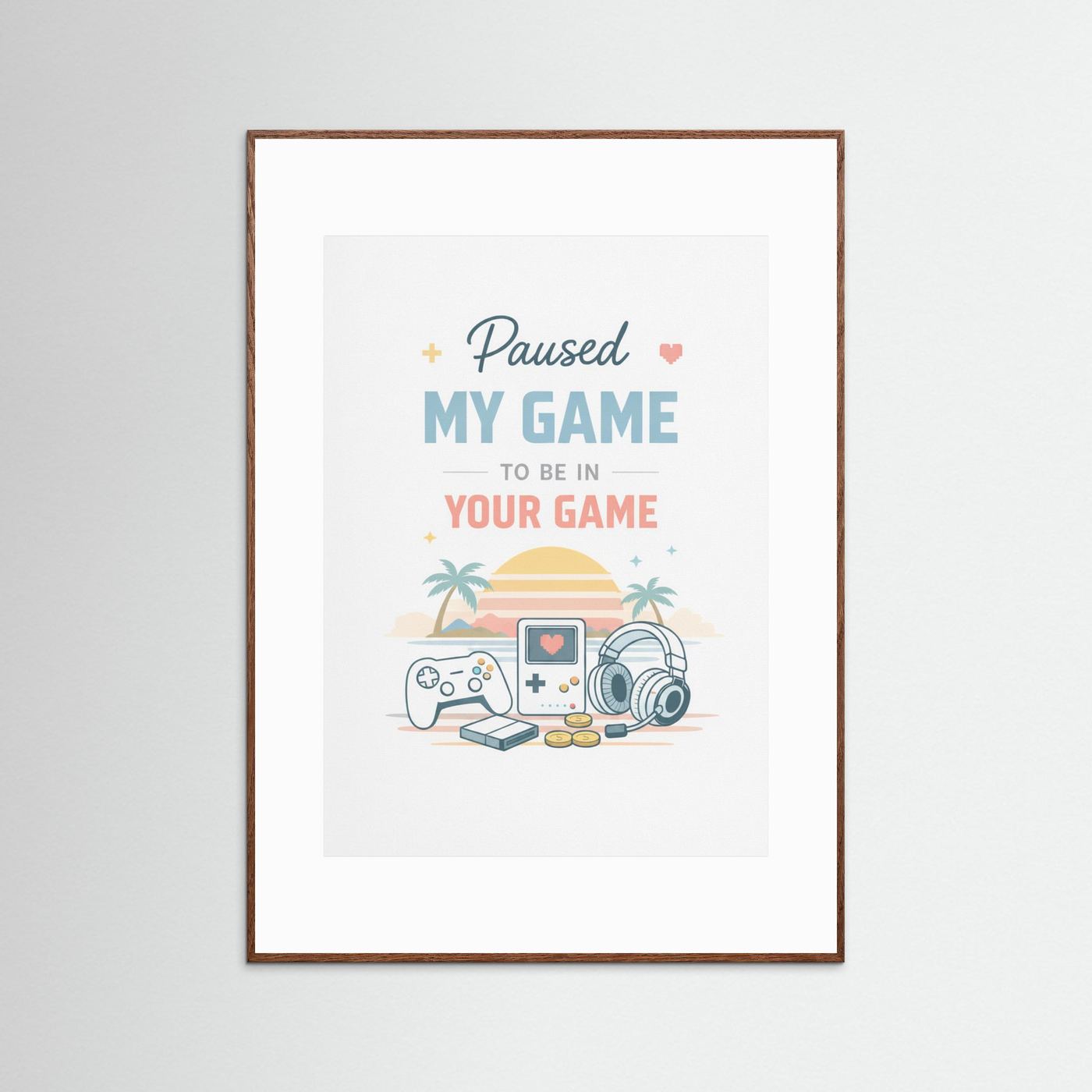 The Connection Poster – Paused My Game