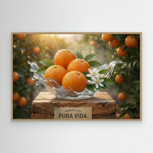 Citrus i Glasskål – Pura Vida