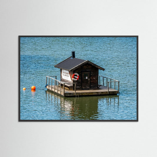 Scandinavian Sauna Culture - Lake House Poster
