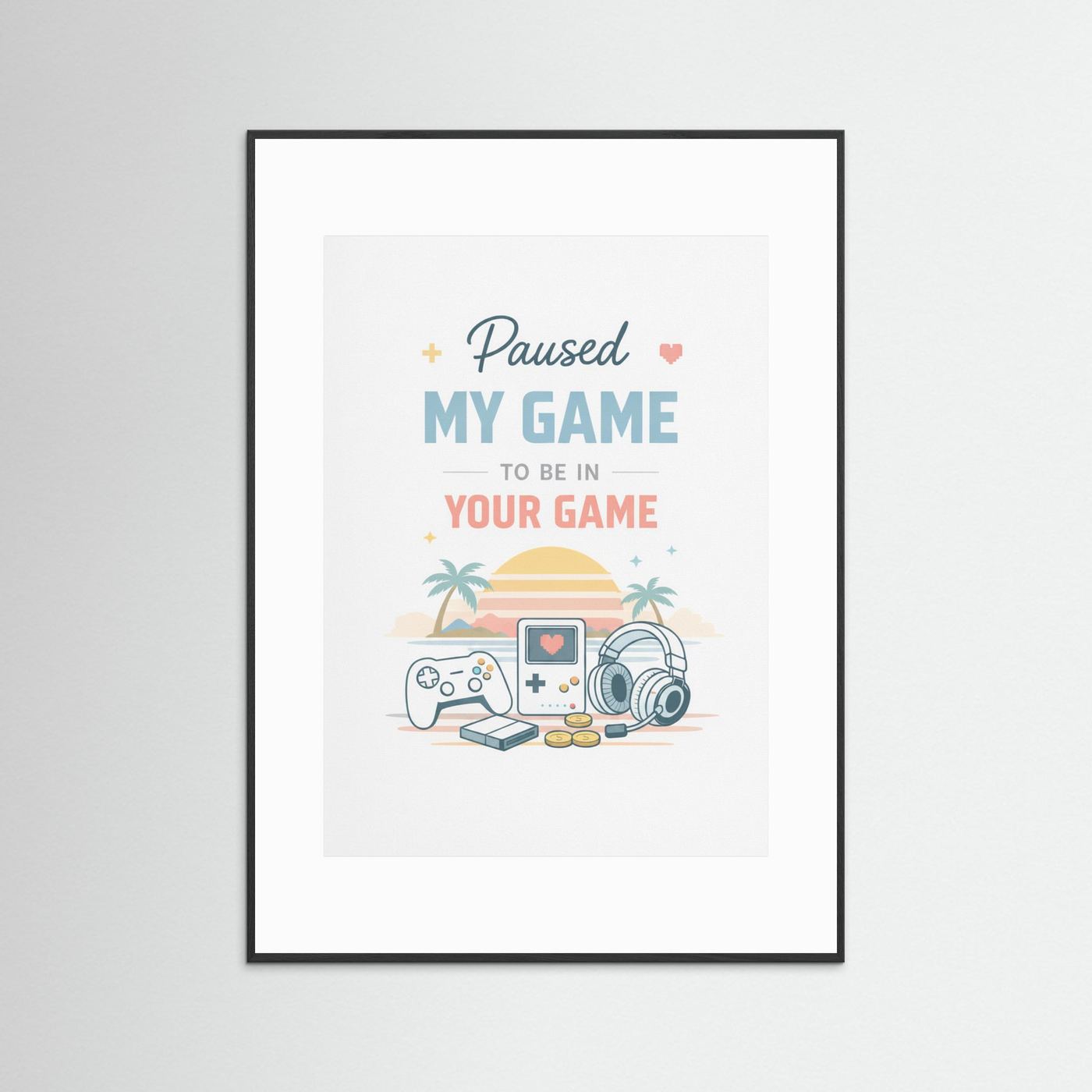 The Connection Poster – Paused My Game