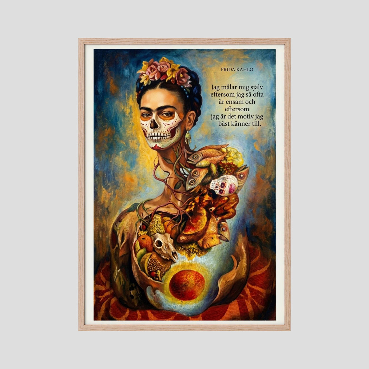 Frida Kahlo Porträtt: The Self Within | Konsttryck