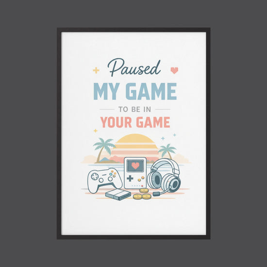 The Connection Poster – Paused My Game