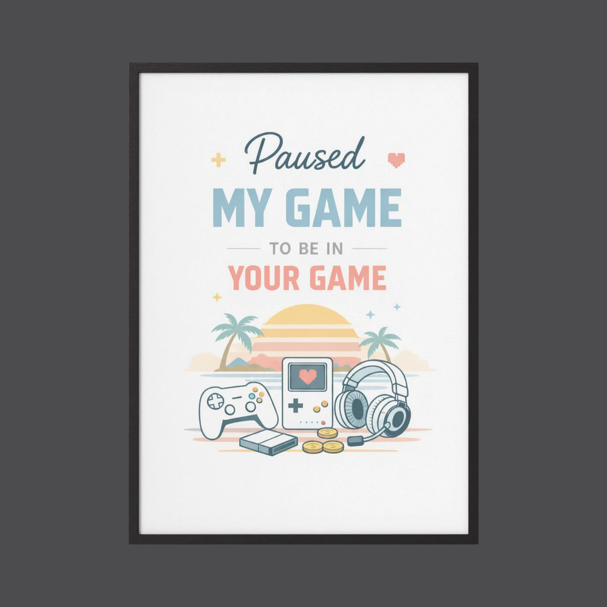 The Connection Poster – Paused My Game