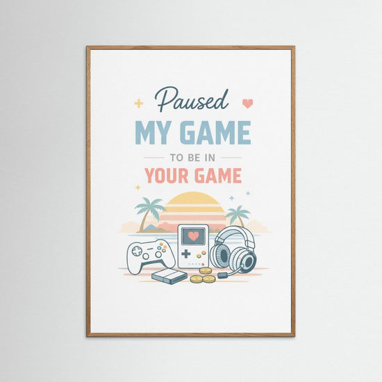 The Connection Poster – Paused My Game
