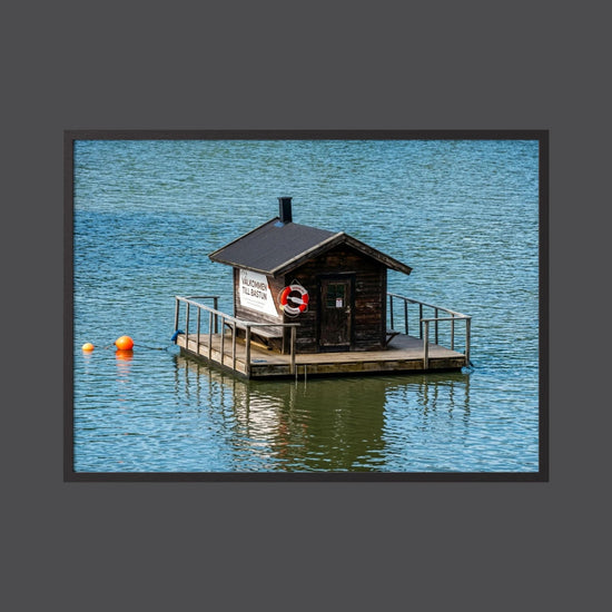 Scandinavian Sauna Culture - Lake House Poster
