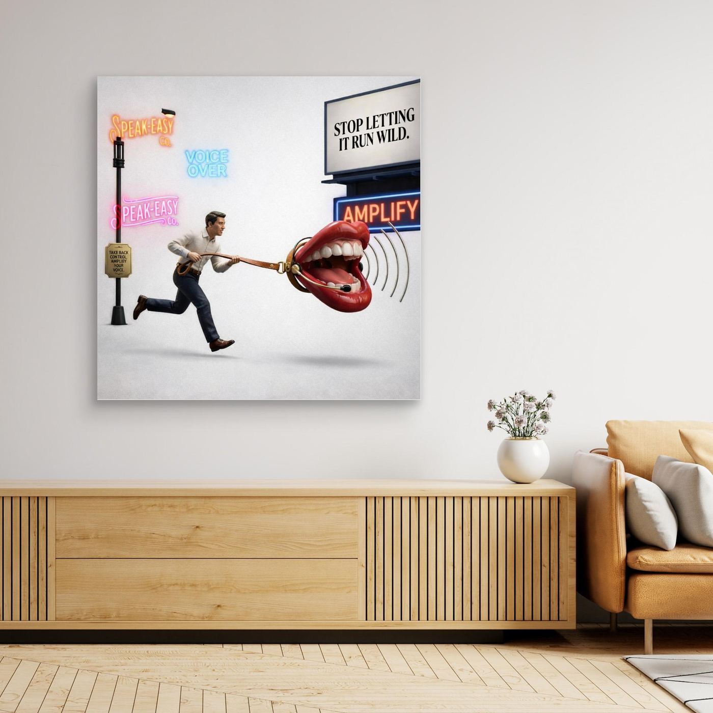 Voice Without Border Canvas