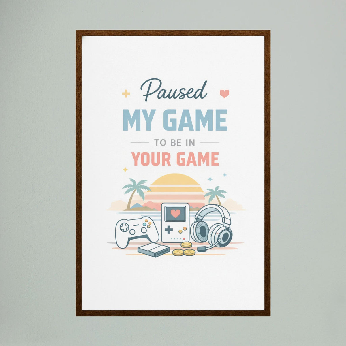 The Connection Poster – Paused My Game