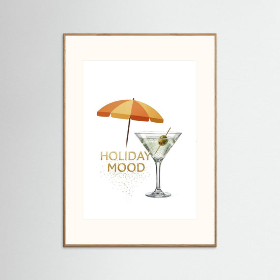 Summer Martini Under the Parasoll - Holiday Mood
