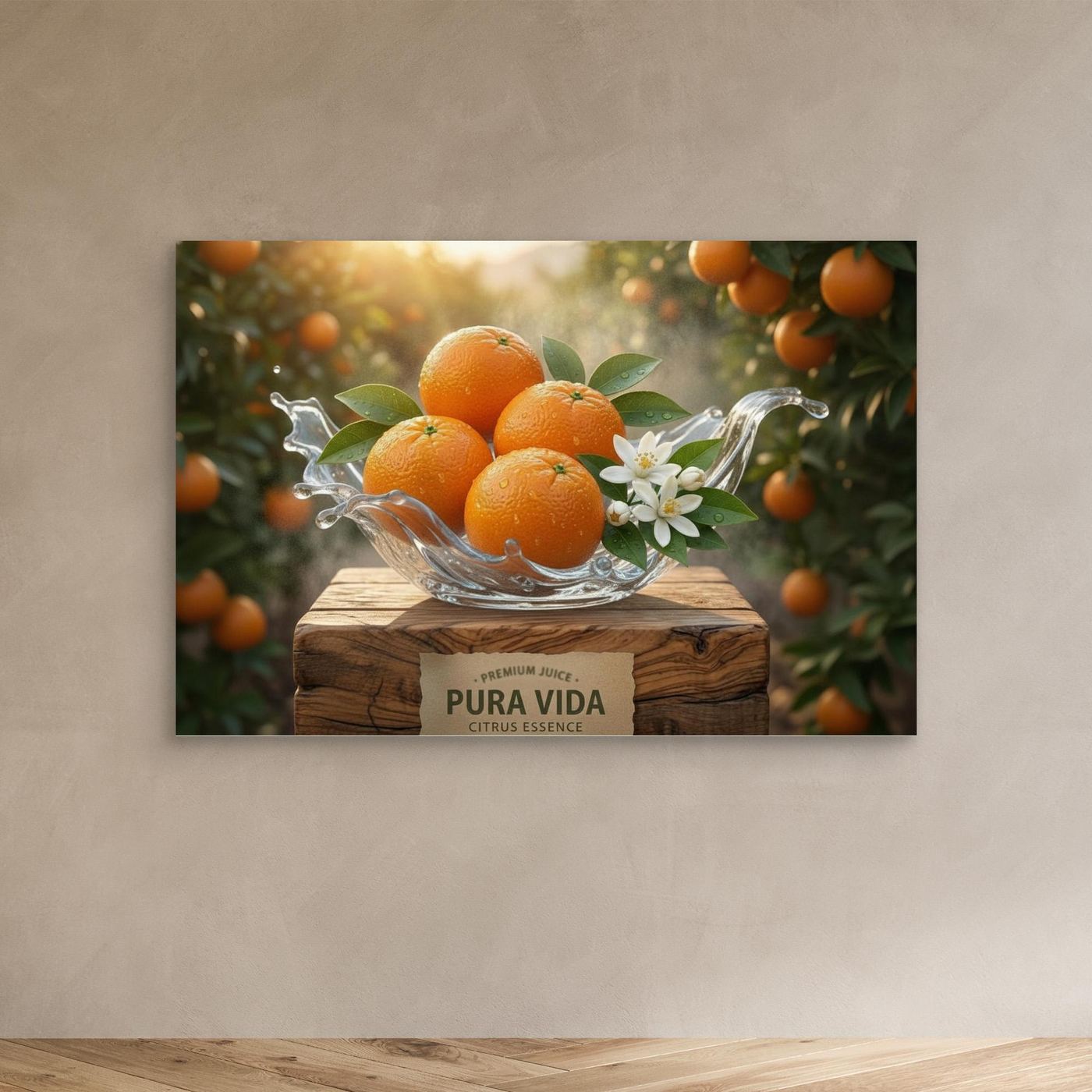 Citrus i Glasskål – Pura Vida
