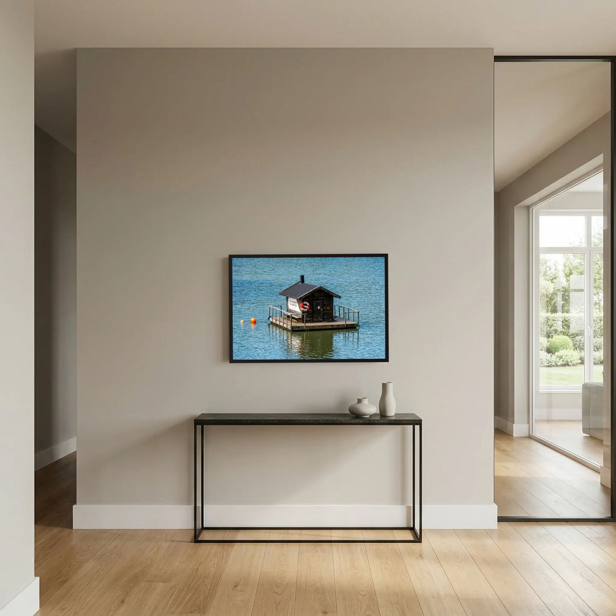 Scandinavian Sauna Culture - Lake House Poster